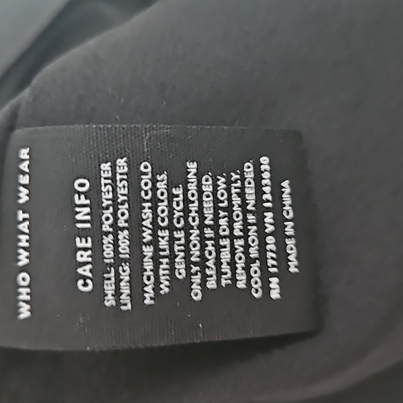 Who What Wear Black and White Dress - Picture 8 of 8